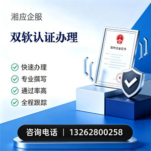 舟山双软认证申报服务