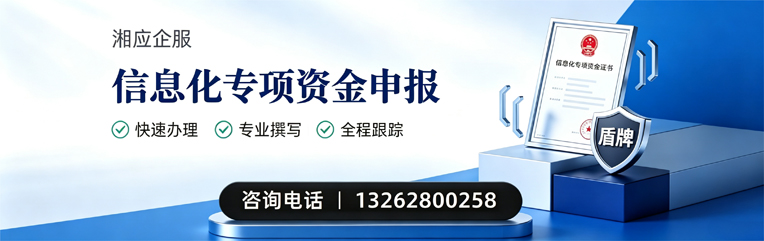 舟山信息化专项资金申报服务