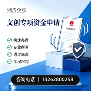 舟山文创专项资金申报服务